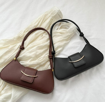 Elegant Crescent Shoulder Bag